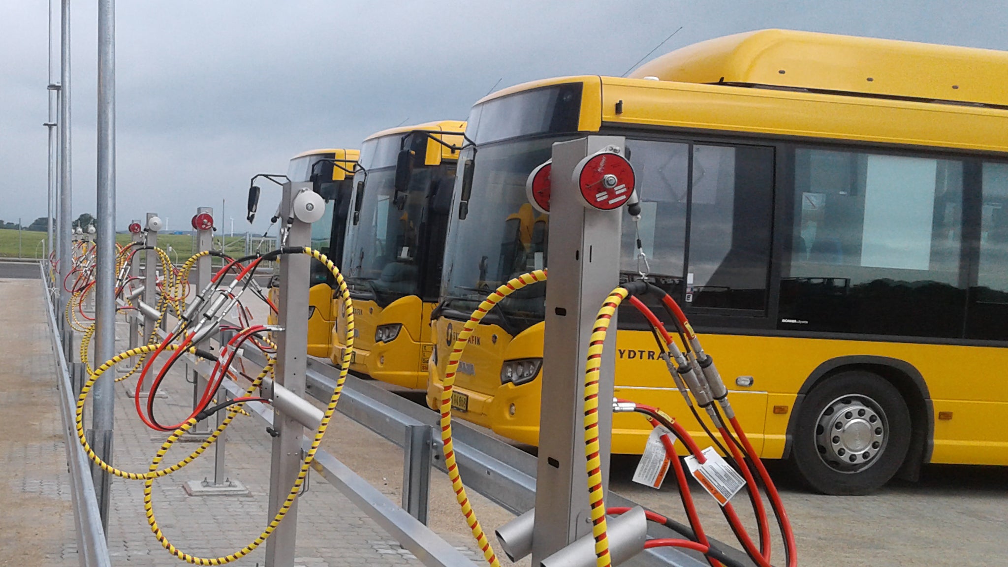 Nature Energy Ragebol biogastankstation til 50 biogasbusser