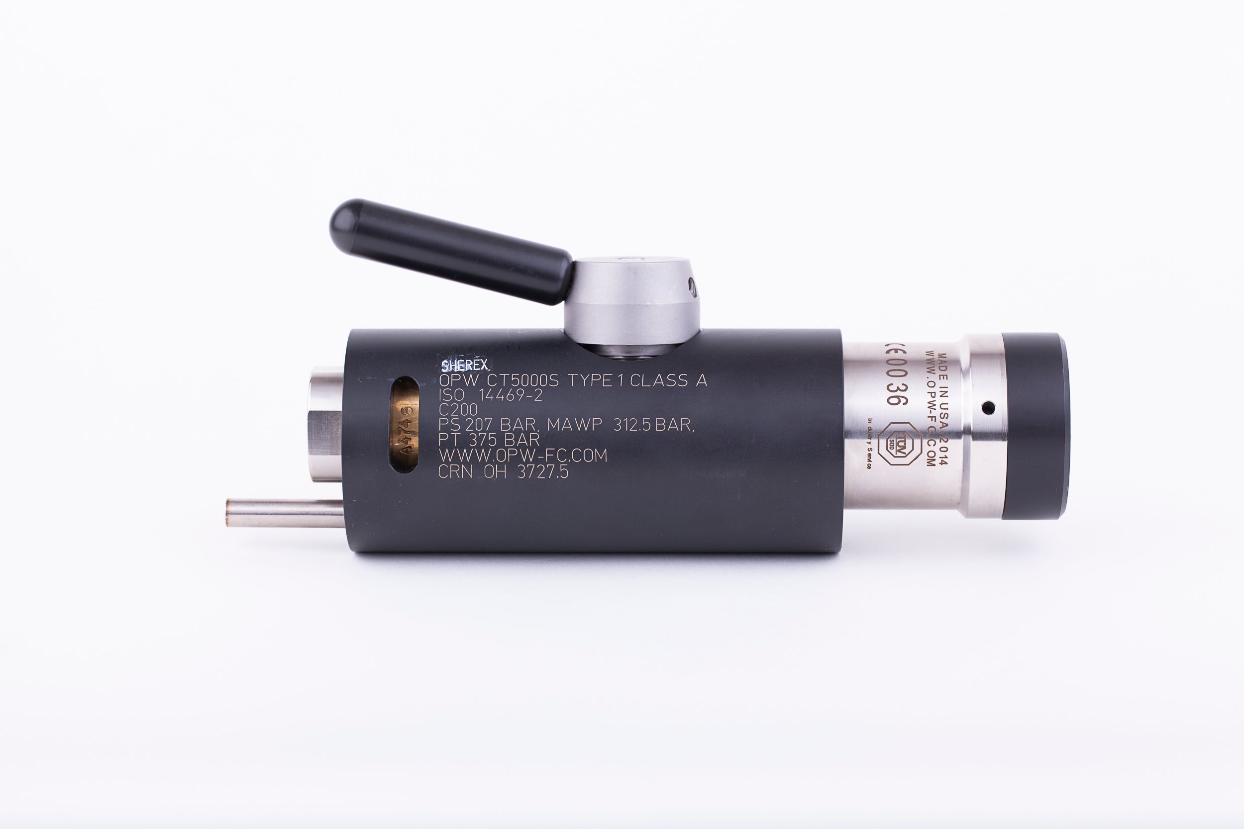 CT5000S CNG Filling Nozzle – NGV2 Heavy-Duty Fast-Fill